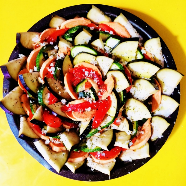 Tian provençal aux beaux légumes estivaux, pour manger un bout de soleil !